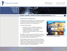 Tablet Screenshot of petermann-siegburg.de